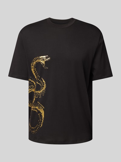 ARMANI EXCHANGE T-Shirt mit Motiv-Print Black 2