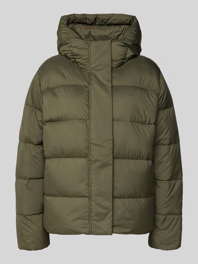 Tommy Hilfiger Slim fit donsjack met logo-applicatie Olijfgroen - 2