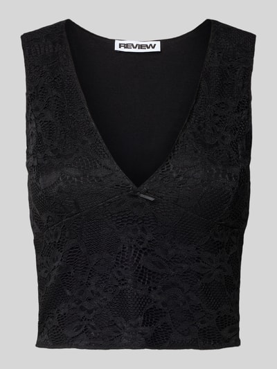 Review Top mit Ausbrenner-Effekt Black 2