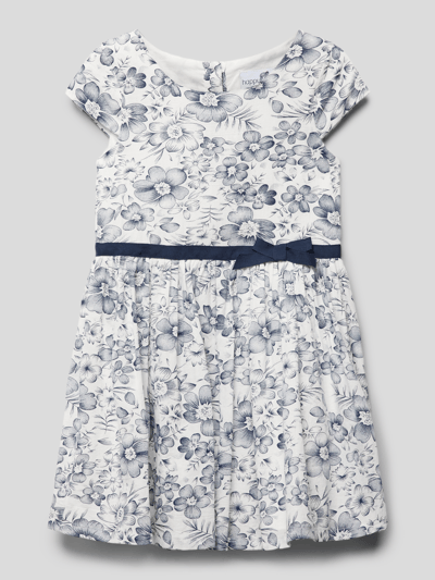 Happy Girls Mini-jurk met bloemenmotief Marineblauw - 1