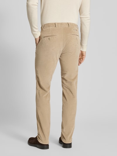 Brax Slim Fit Cordhose mit Gesäßtaschen Modell 'Fabio' Kitt 5