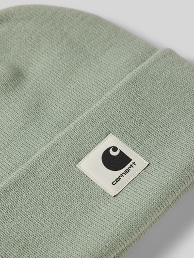 Carhartt Work In Progress Beanie mit Label-Patch Modell 'Ashley' Schilf 2