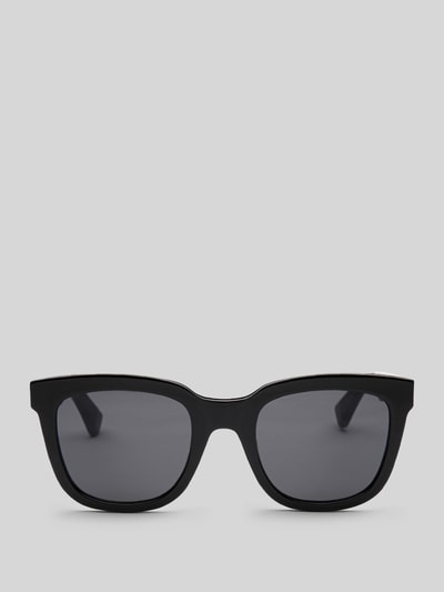 MessyWeekend Quadratische Sonnenbrille Modell 'LIV' Black 1