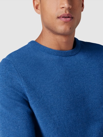 Polo Ralph Lauren Strickpullover mit Logo-Stitching Blau 3