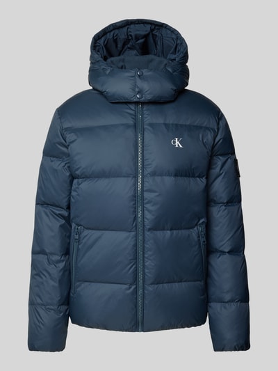 Calvin Klein Jeans Daunenjacke mit Daunen-Feder-Füllung Modell 'ESSENTIALS' Dunkelblau 2