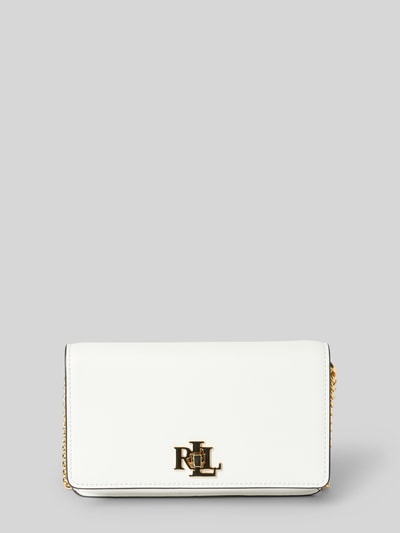 Lauren Ralph Lauren Handtasche mit Label-Applikation Weiss 1