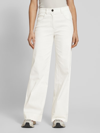 Marc Cain Jeans met 5-pocketmodel Offwhite - 4