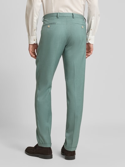 MCNEAL Regular fit pantalon met viscose Groen - 5