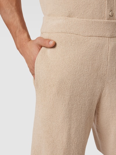 JAKE*S STUDIO MEN Regular Fit Shorts mit Gesäßtasche Sand 3