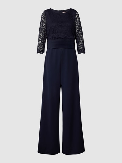 V.M. Jumpsuit met steekzakken Donkerblauw - 2