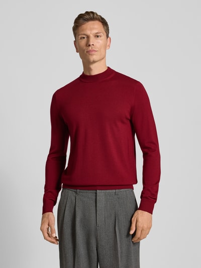 JOOP! Collection Strickpullover aus reiner Wolle Modell 'Davide' Rot 4