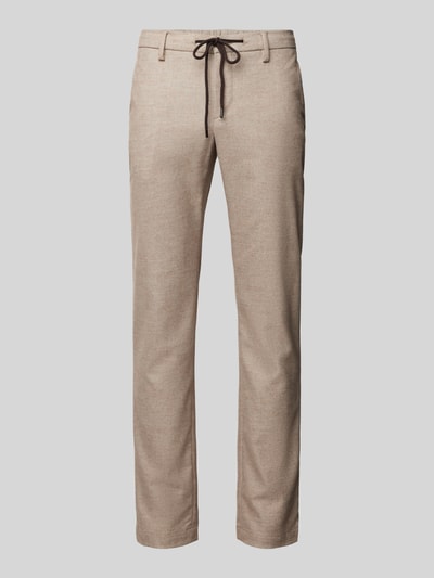 ALBERTO Chino met tunnelkoord, model 'Jump' Beige - 2