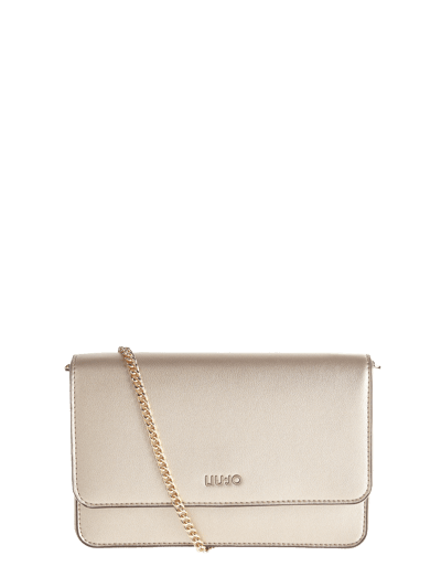 Liu Jo White Crossbody Bag mit Kettenriemen Gold 2