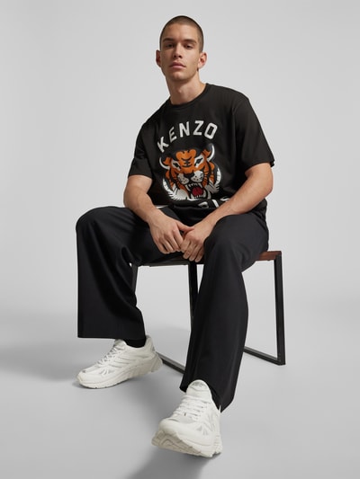 Kenzo Sneaker mit Schnürverschluss Weiss 1