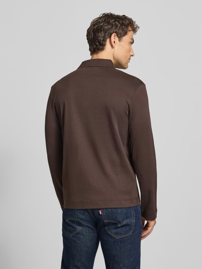 JOOP! COLLECTION Modern Fit Poloshirt aus reiner Baumwolle Modell '01Perolo' Schoko 5