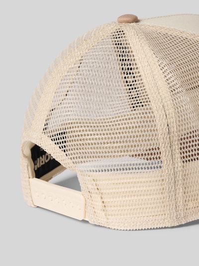 Produktfoto, Trucker Cap mit Stitching Modell 'King' von GOORIN BROS. in Beige, Material-Mix mit Baumwoll-Anteil, verstärkter Schirm, größenverstellbar