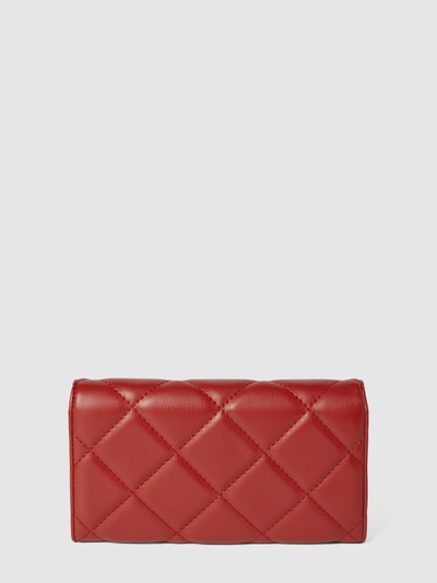 VALENTINO BAGS Portemonnee met labeldetail, model 'OCARINA' Rood - 2