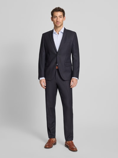 HUGO Slim Fit Businesshemd mit Allover-Print Modell 'KENNO' Weiss 1
