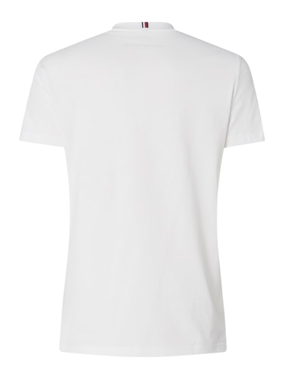 Tommy Hilfiger T-shirt van katoen met logoprint  Wit - 3