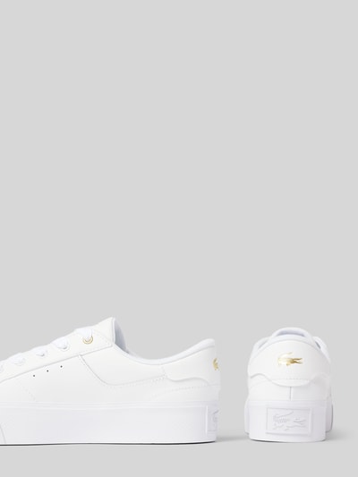 Lacoste Sneaker mit Label-Detail Modell 'ZIANE' Weiss 2