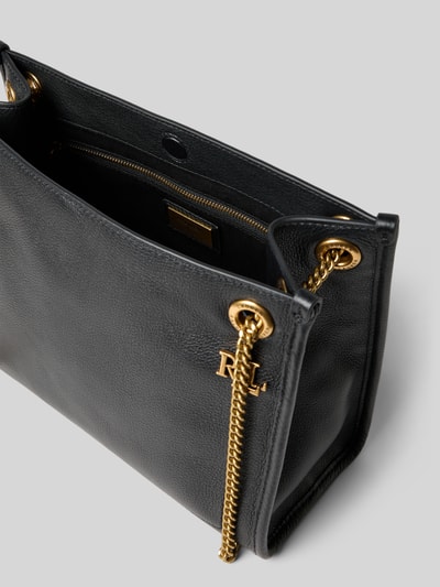 Lauren Ralph Lauren Leren handtas met labelhanger  - 5