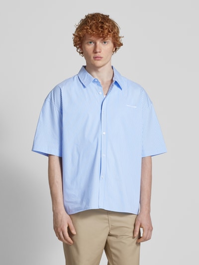 Pegador Oversized Freizeithemd mit Knopfleiste Hellblau 4