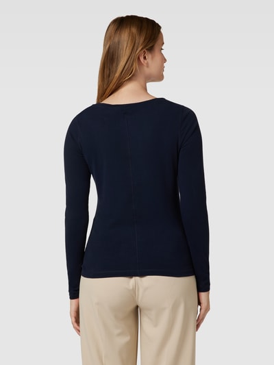 Esprit Longsleeve in unifarbenem Design Marine 5