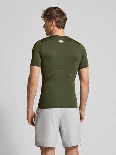 Under Armour T-shirt met labelprint Olijfgroen - 5