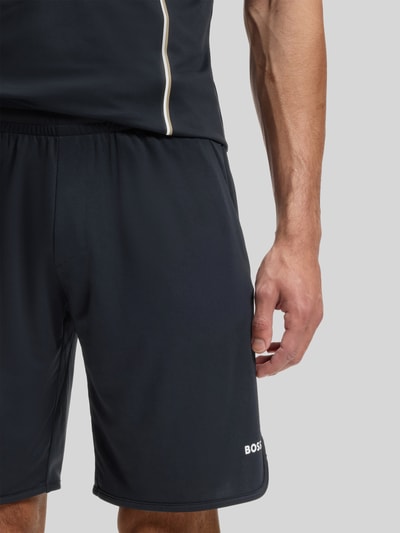 BOSS Green krój regular fit krótkie spodenki sportowe model 'JT_TOC GAME' Granatowy 3