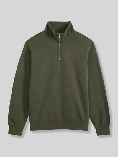 Levi's® Regular Fit Troyer aus reiner Baumwolle Oliv 2