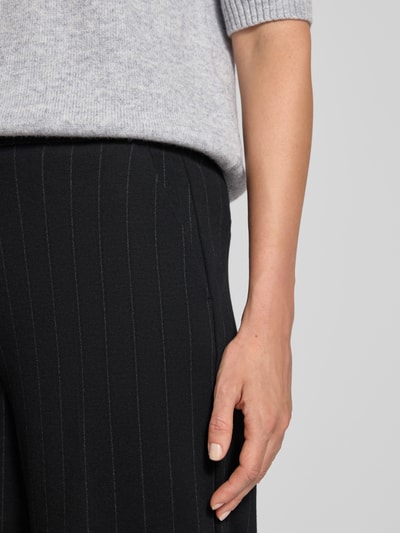 Christian Berg Woman Wide leg stoffen broek met steekzakken Zwart - 3