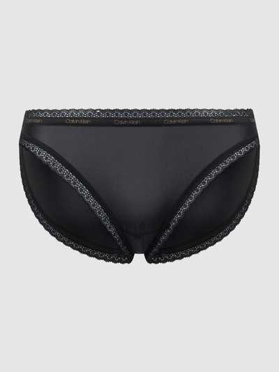 Calvin Klein Underwear Slip met kanten details Zwart - 1