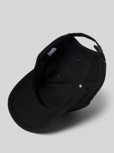 Karl Lagerfeld Basecap mit Label-Stitching Black 2