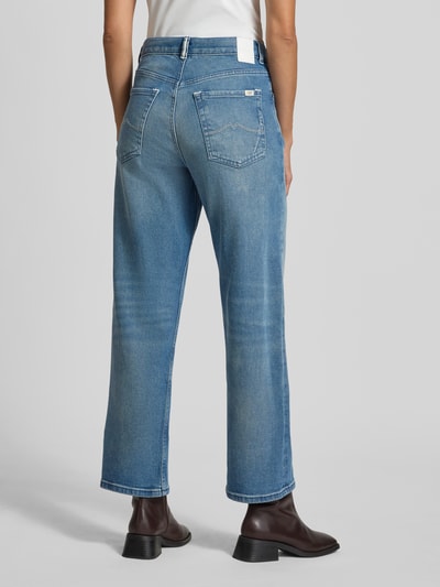 Mustang Loose Fit Jeans mit Ziernähten Modell 'Vermont' Jeansblau 5