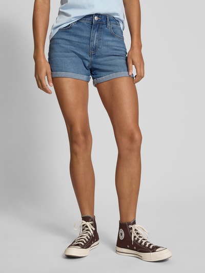 Pieces Regular Fit T-Shirt aus reiner Baumwolle Modell 'TARA' Hellblau 4