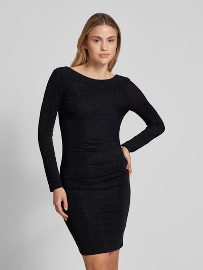 Jake*s Cocktail Knielänges Cocktailkleid mit Strasssteinbesatz Black 4