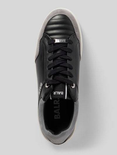 Balr. Sneaker aus reinem Leder mit Label-Print Black 4