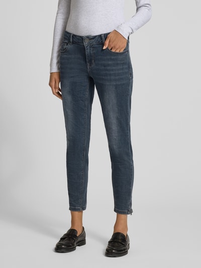 Buena Vista Skinny fit jeans in 5-pocketmodel Donkergrijs - 4