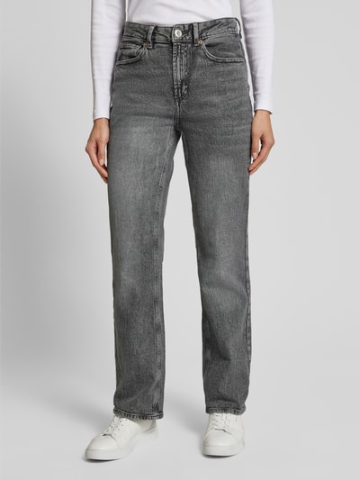 Vero Moda Straight fit jeans met katoen Middengrijs gemêleerd - 4