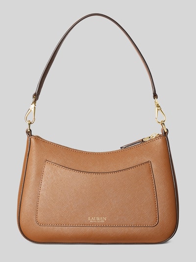 Lauren Ralph Lauren torba na ramię z naturalnej skóry Koniakowy 6