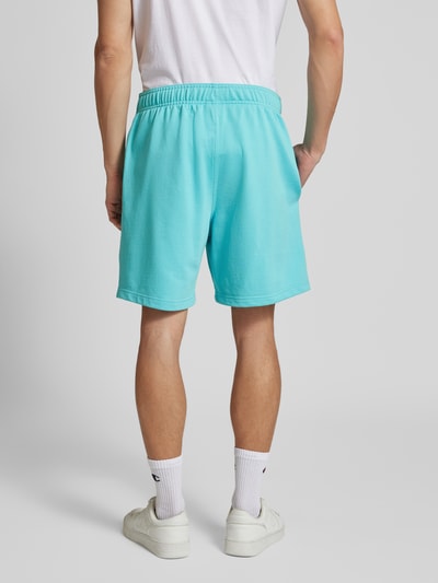 CHAMPION Baggy Fit Sweatshorts mit Label-Stitching Modell 'ICONS' Aqua 5