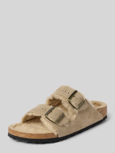 Birkenstock Sandalen met doornsluiting model 'Arizona' Taupe - 1