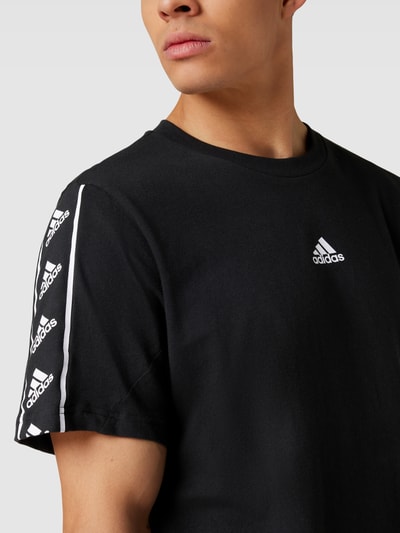 ADIDAS SPORTSWEAR T-Shirt mit Label-Print Black 3