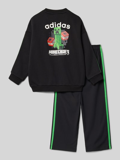 adidas Originals Dres z wyhaftowanym logo Czarny 3