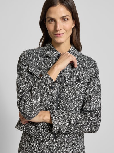 s.Oliver RED LABEL Regular fit overhemdjack met ritssluiting  - 3