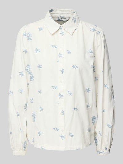 B.Young Regular Fit Hemdbluse mit Ballonärmeln Modell 'HASEL' Offwhite 2