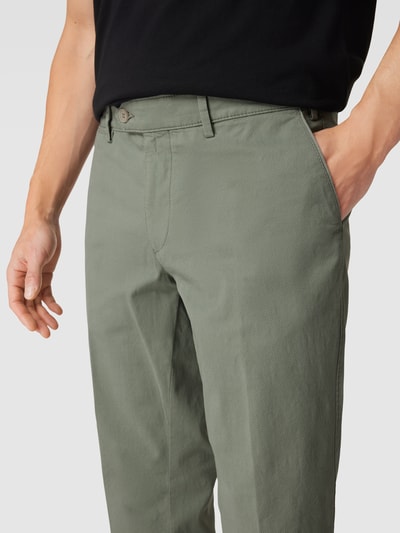 Eurex By Brax Broek met stretch, model 'JOE' Groen - 3