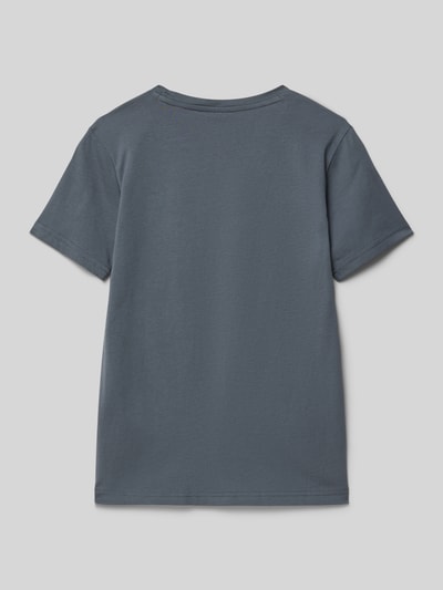 CHAMPION T-shirt met labelstitching Grafiet - 3