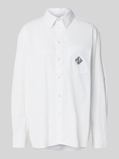 Polo Ralph Lauren Oversized overhemdblouse met borstzak Wit - 2