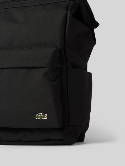 Lacoste Rucksack mit Logo-Stitching Black 3